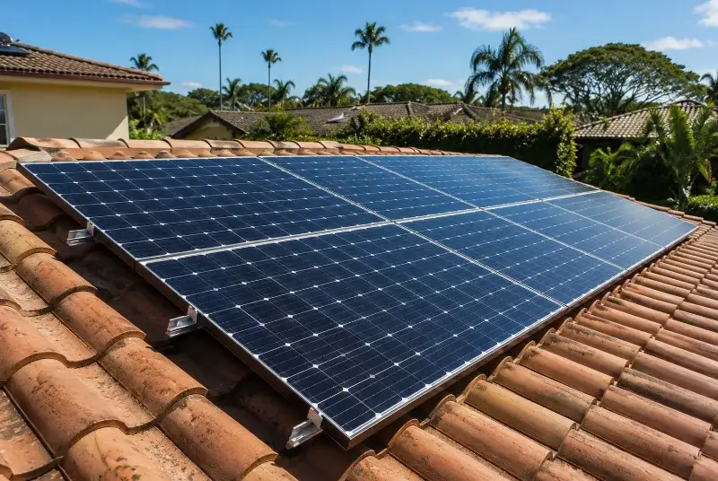 Installation de panneaux solaires à Cassagnoles